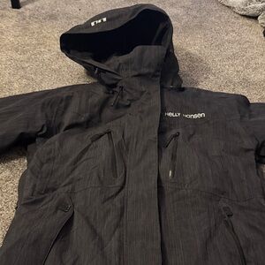 Helly Hansen Charcoal Hooded Jacket